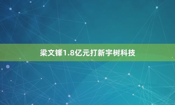 梁文锋1.8亿元打新宇树科技