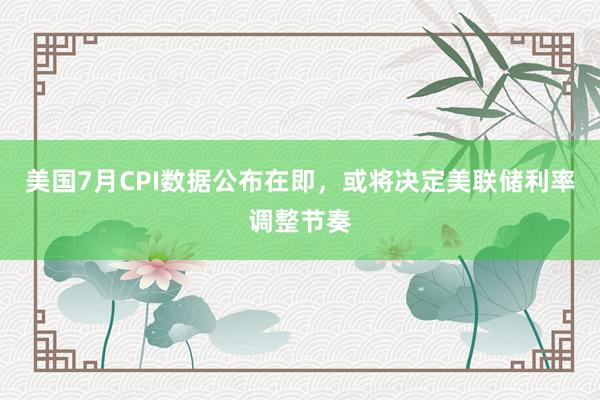 美国7月CPI数据公布在即，或将决定美联储利率调整节奏